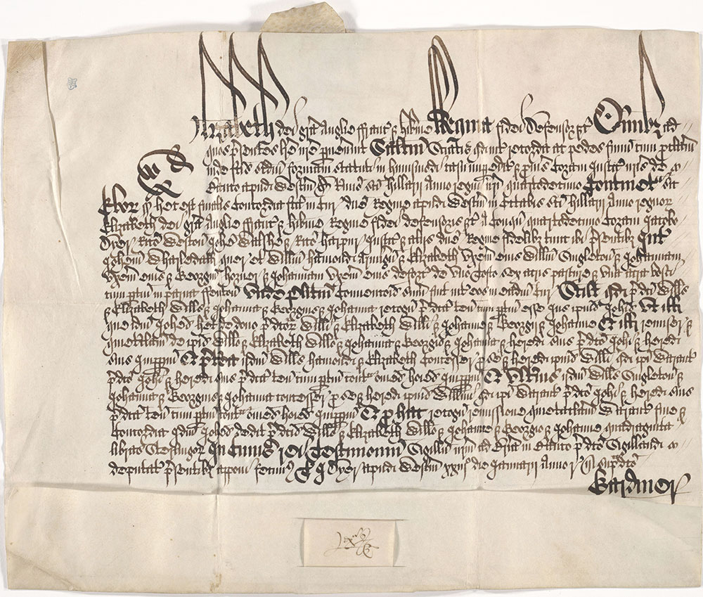 [Record of an Agreement made in the Queen's Court, Westminster, 1572]