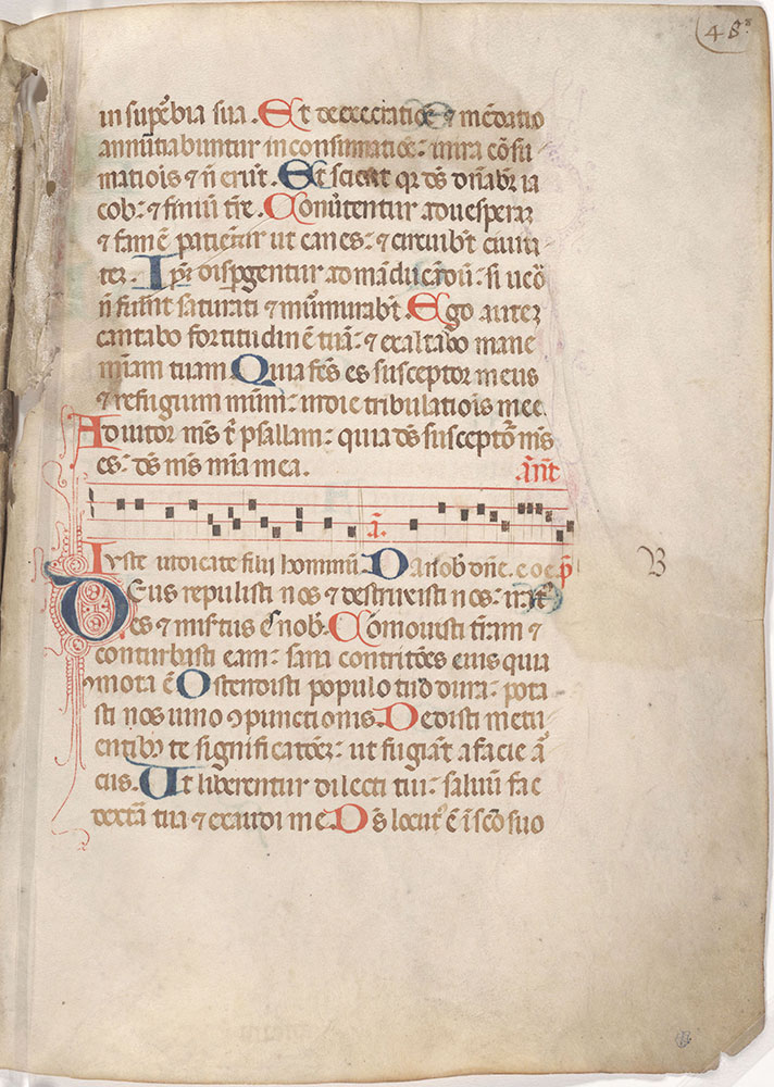 [Psalter of the Breviary]