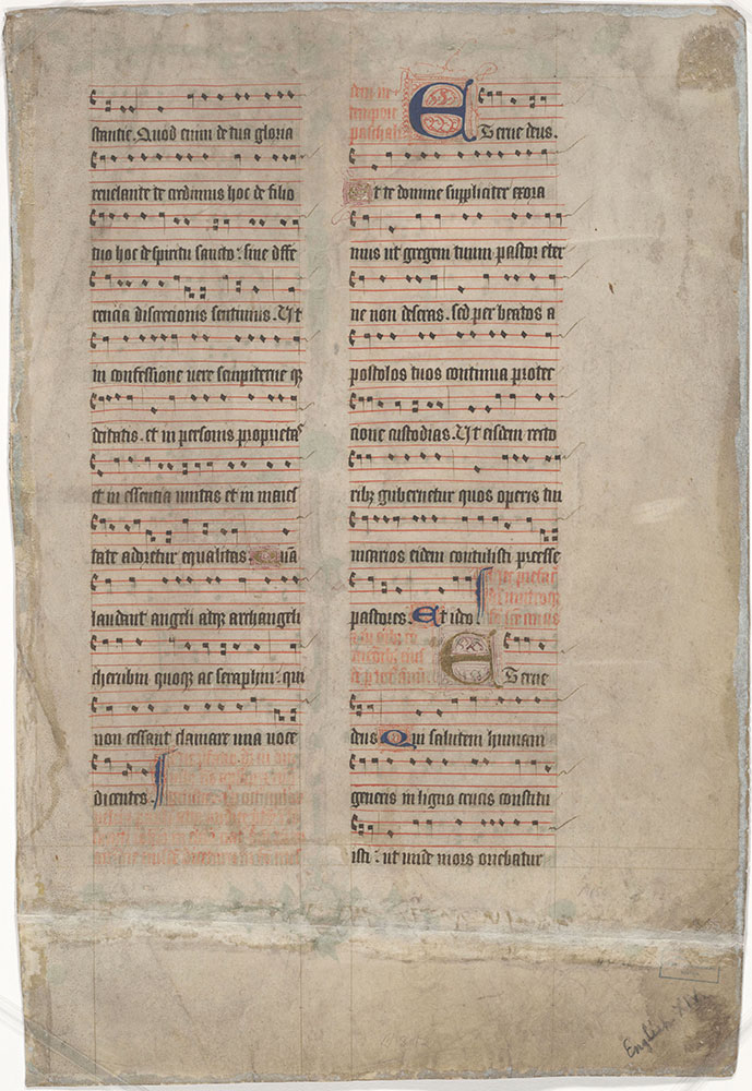 [Gradual or Missal] with Neumes
