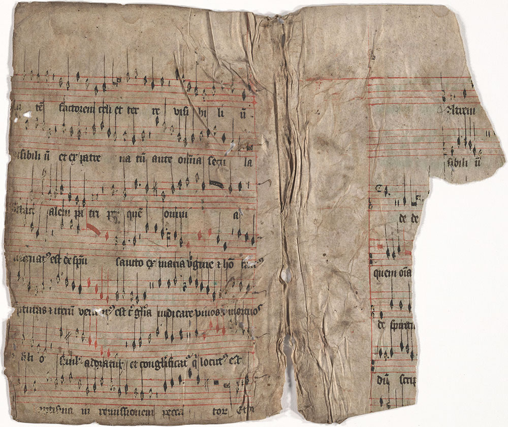 leather music manuscript book