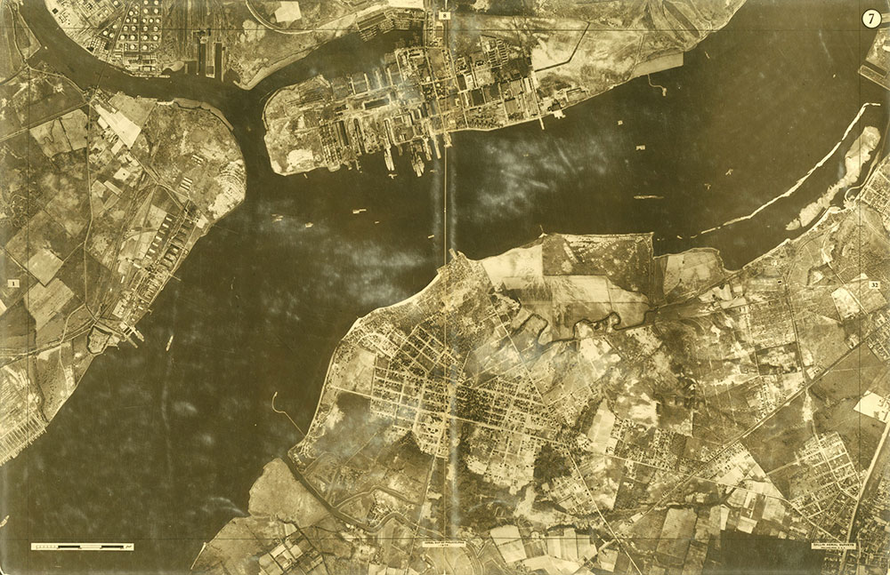 Aerial Survey of Philadelphia, PA, Plate 7