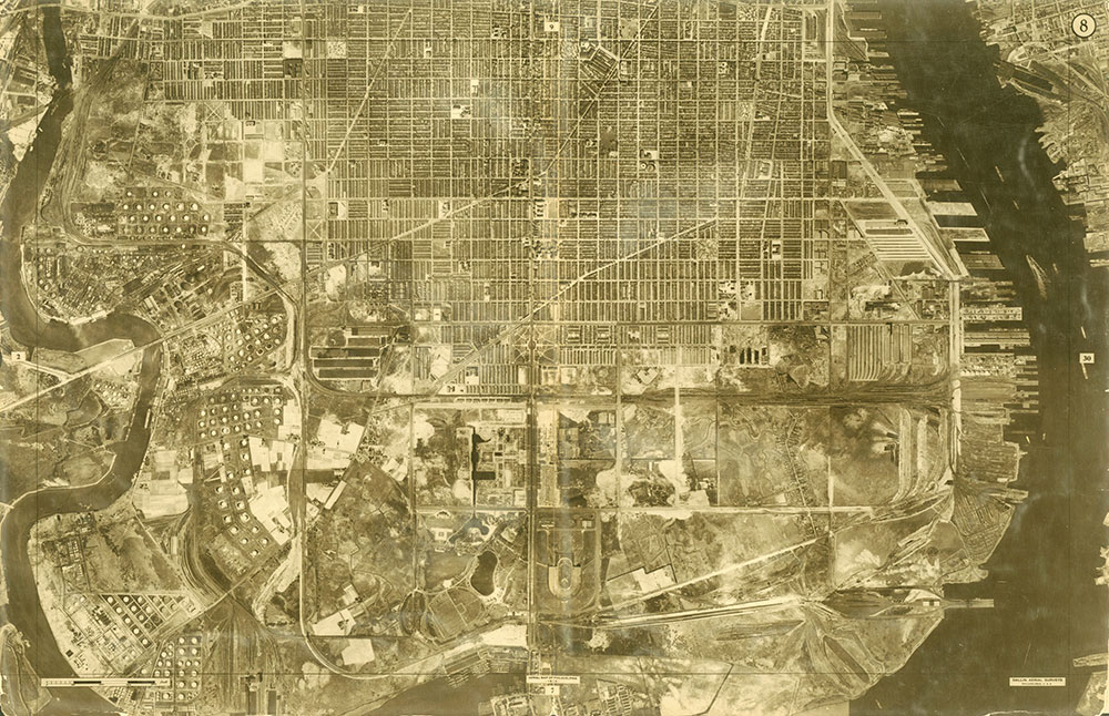 Aerial Survey of Philadelphia, PA, Plate 8