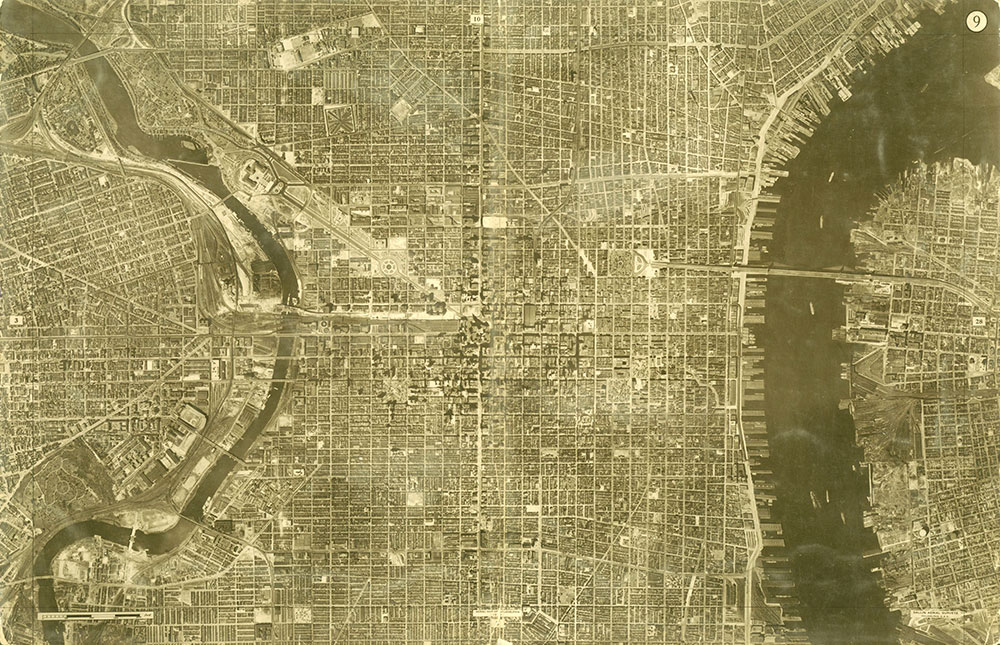 Aerial Survey of Philadelphia, PA, Plate 9