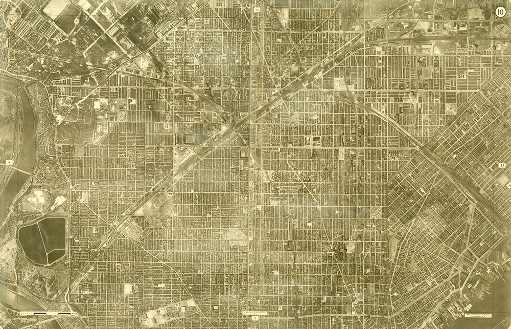 Aerial Survey of Philadelphia, PA, Plate 10
