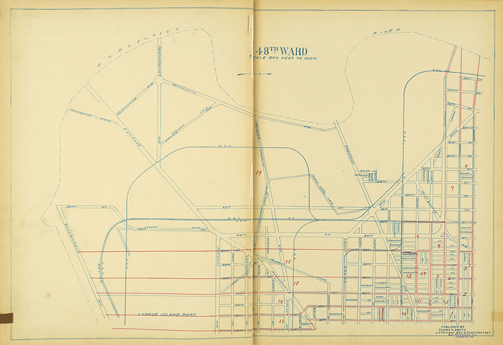 Maps of the Ward Boundaries of Philadelphia, Ward 48
