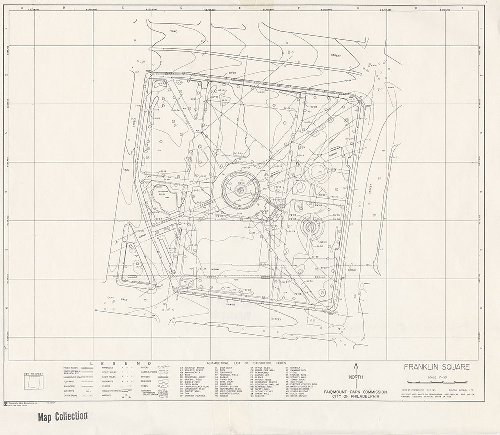 Franklin Square, 1983, Map