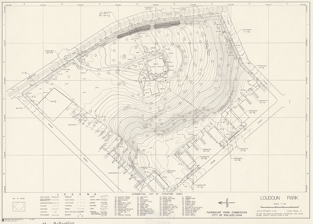 Loudoun Park, 1982, Map