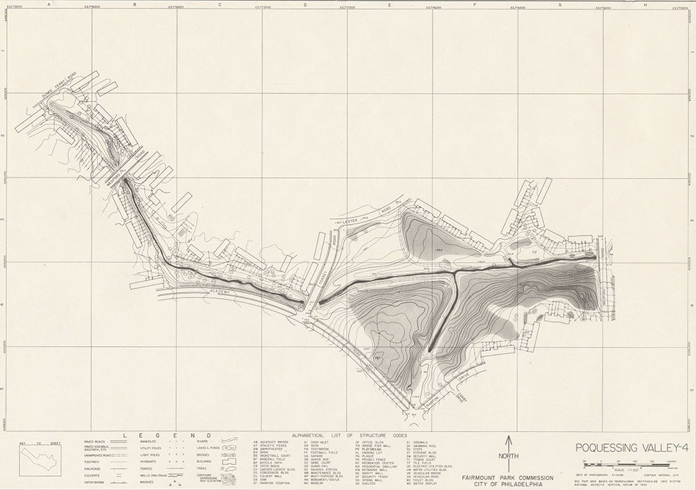 Poquessing Valley, 1982, Map 4