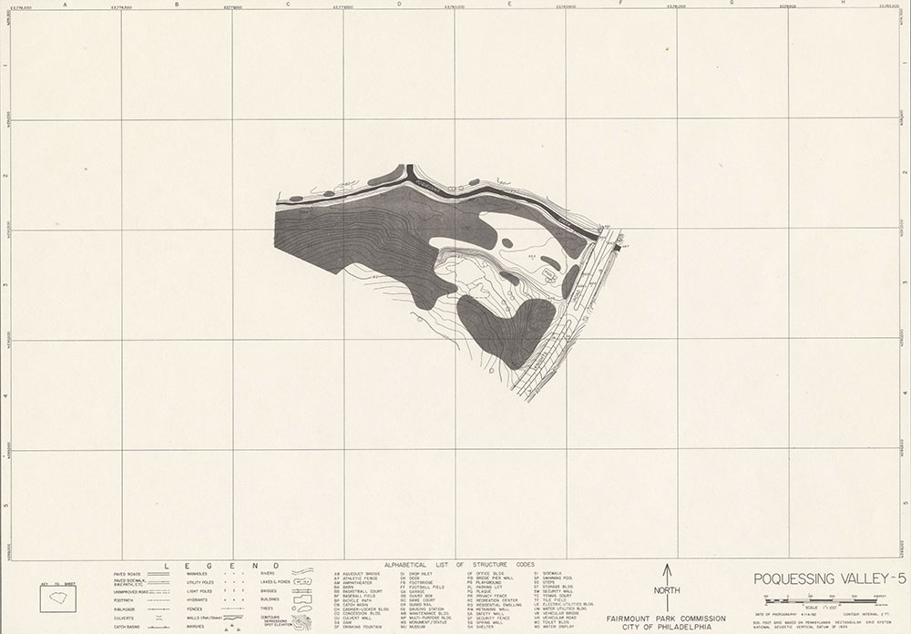 Poquessing Valley, 1982, Map 5