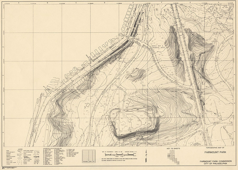 Fairmount Park, 1981, Map F-8