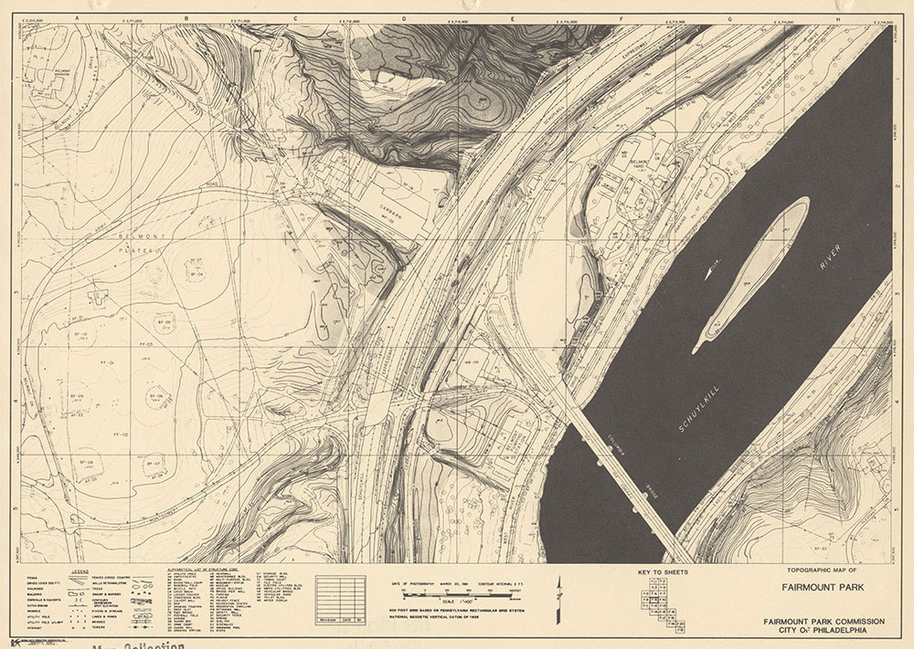 Fairmount Park, 1981, Map F-9