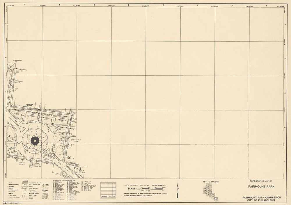 Fairmount Park, 1981, Map F-20