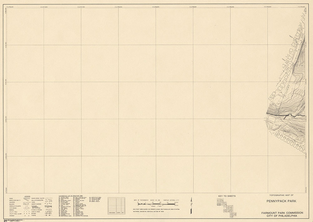 Pennypack Park, 1981, Map P-8