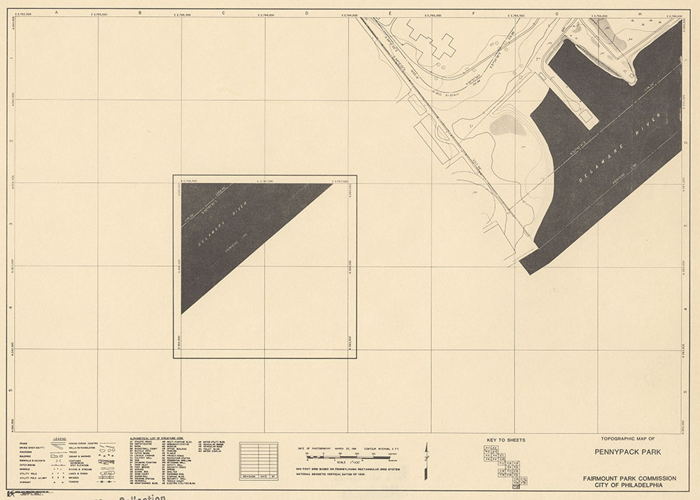 Pennypack Park, 1981, Map P-26