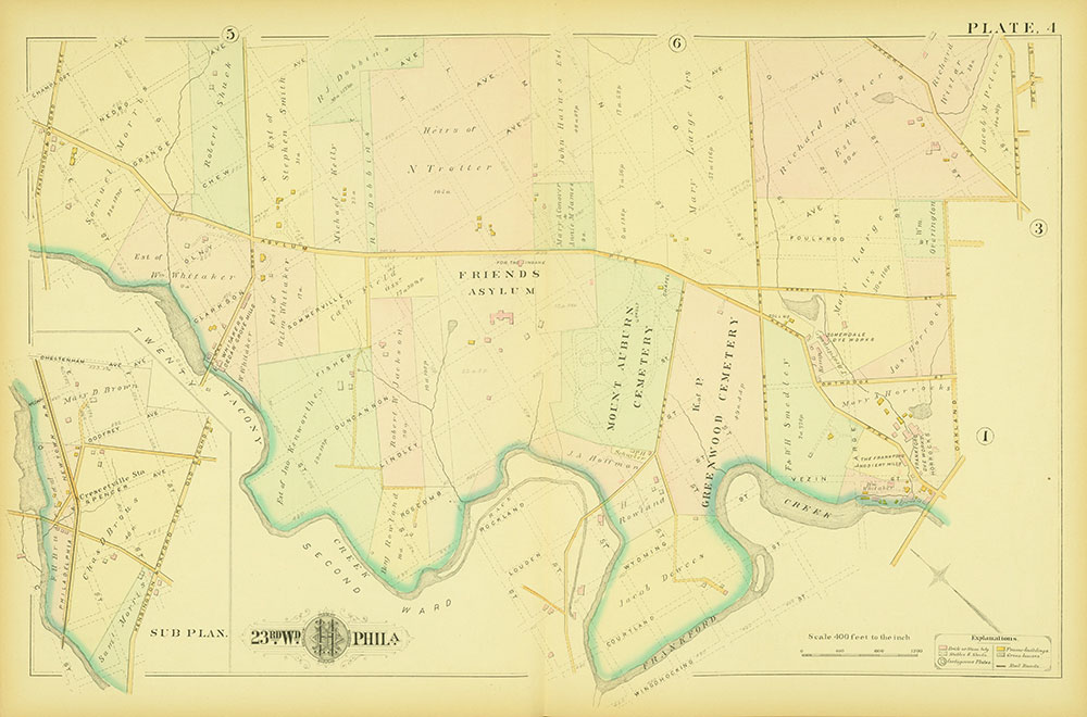 Atlas of the City of Philadelphia, 23rd Ward, Plate 4