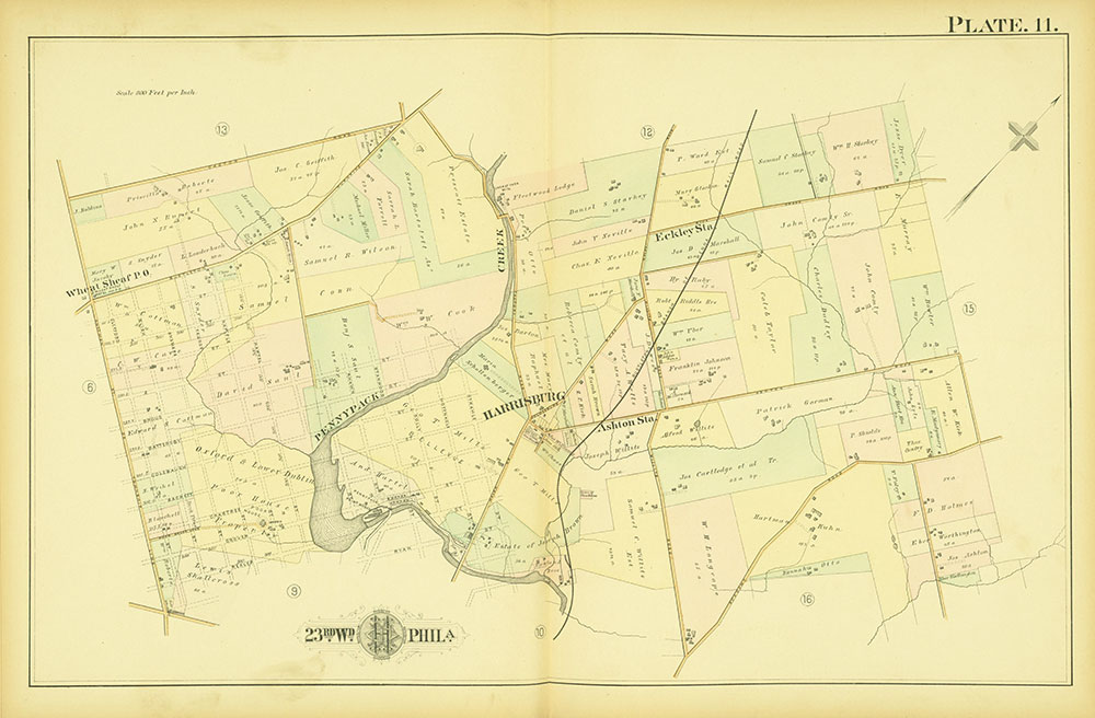 Atlas of the City of Philadelphia, 23rd Ward, Plate 11