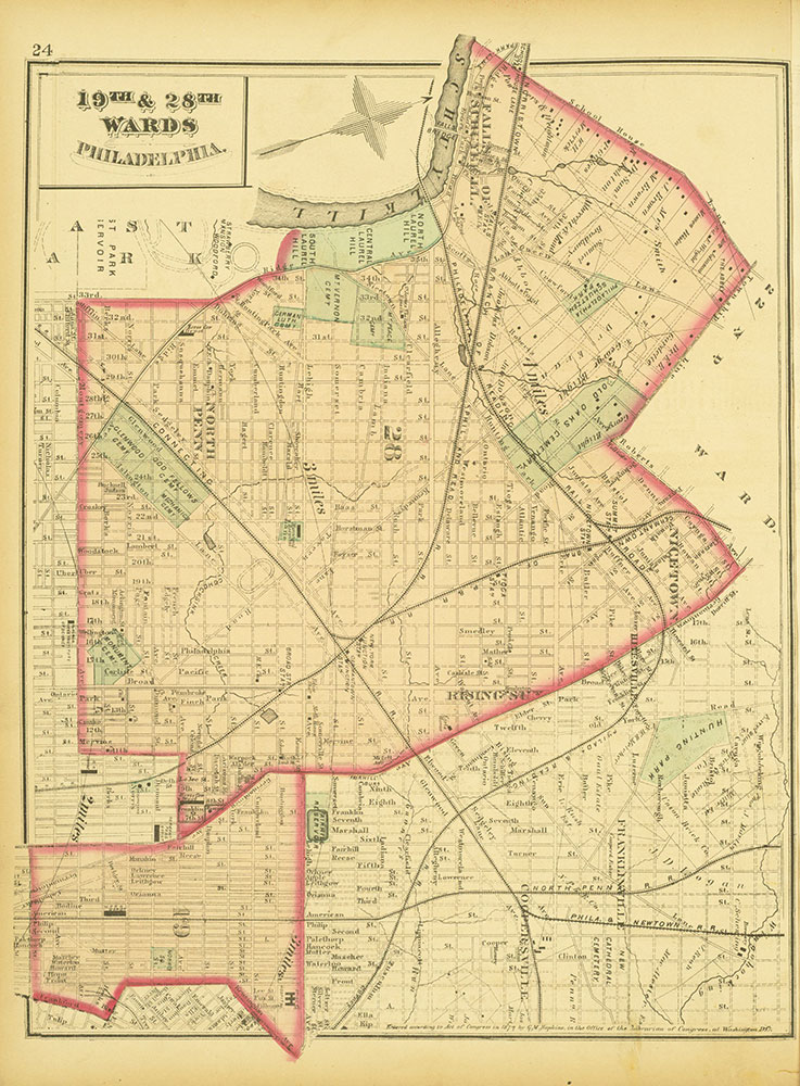 Atlas of Philadelphia and Environs, Page 24