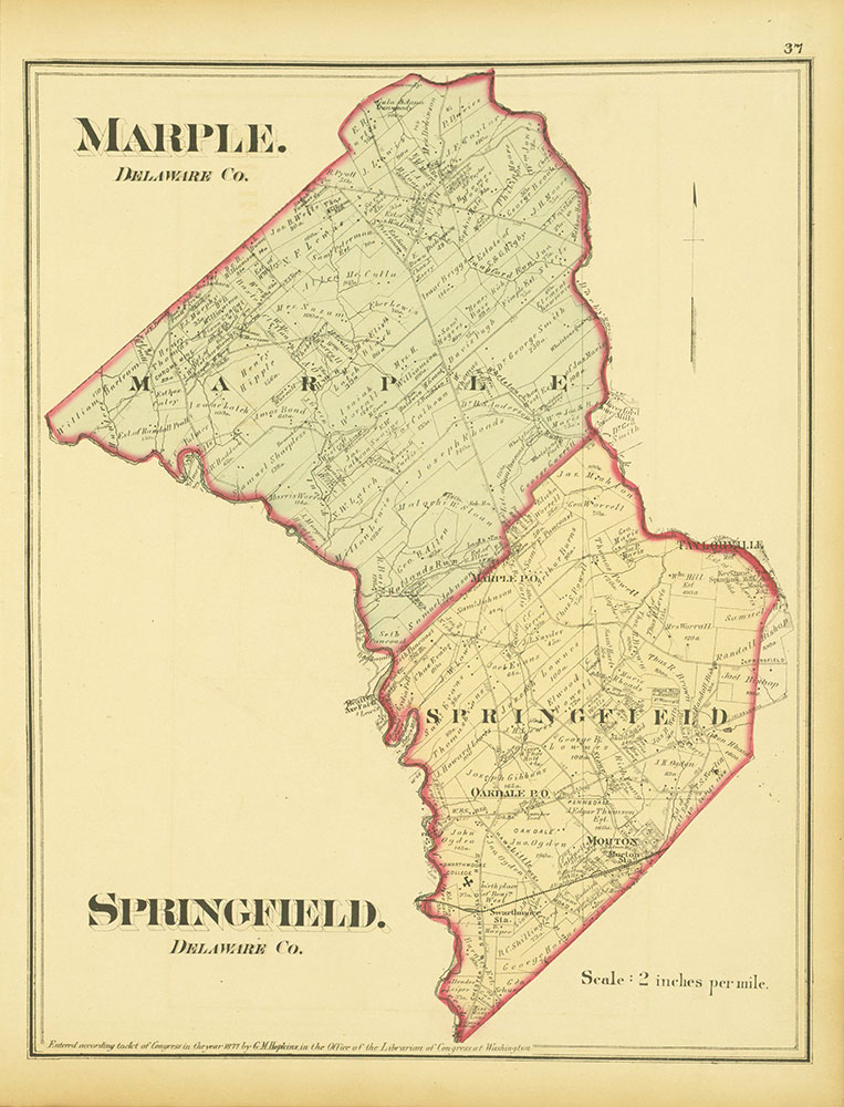 Atlas of Philadelphia and Environs, Page 37