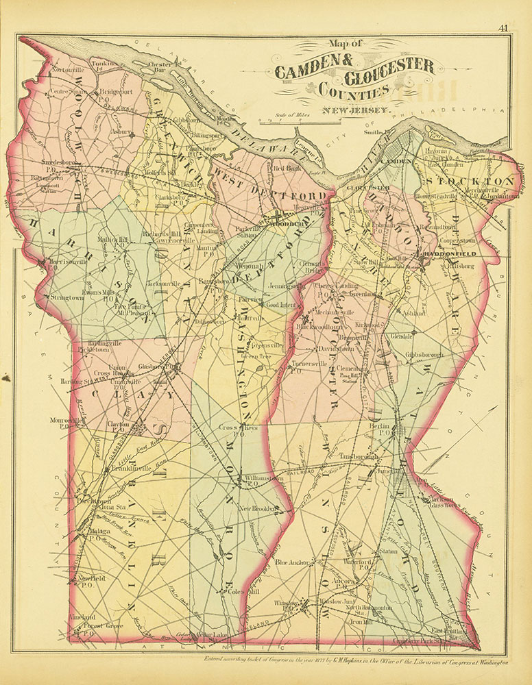 Atlas of Philadelphia and Environs, Page 41