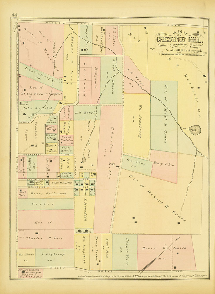 Atlas of Philadelphia and Environs, Page 44