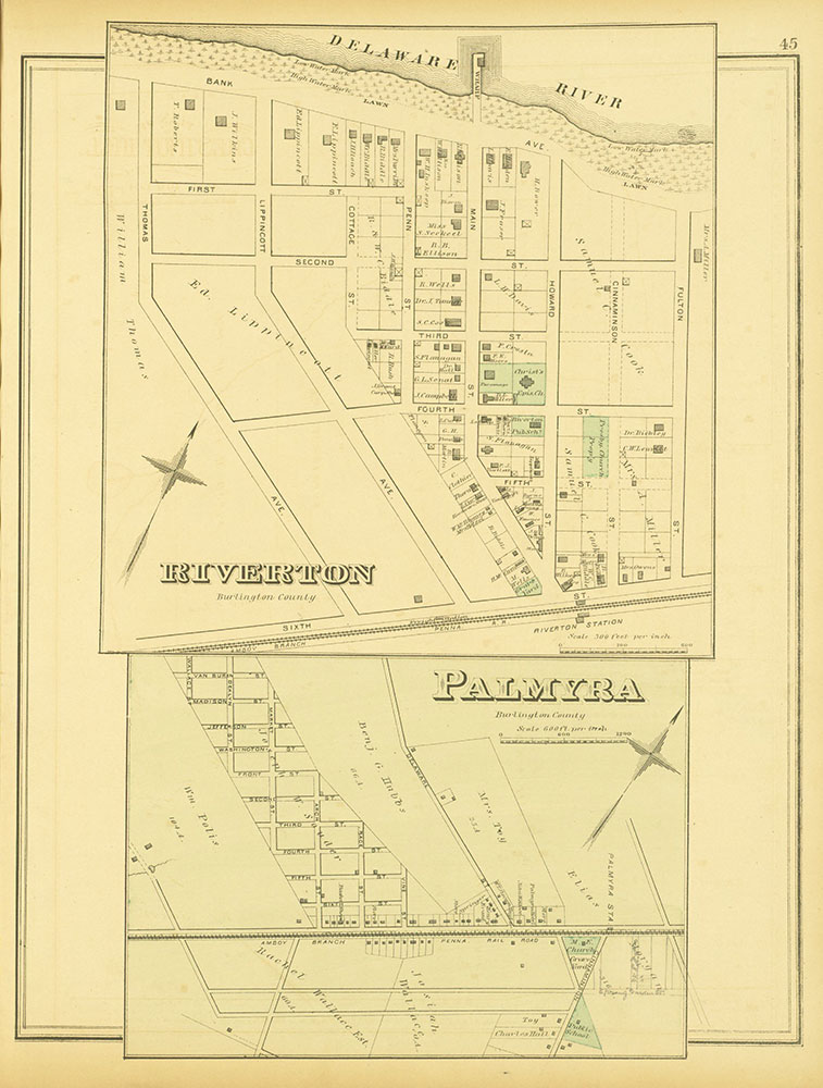 Atlas of Philadelphia and Environs, Page 45