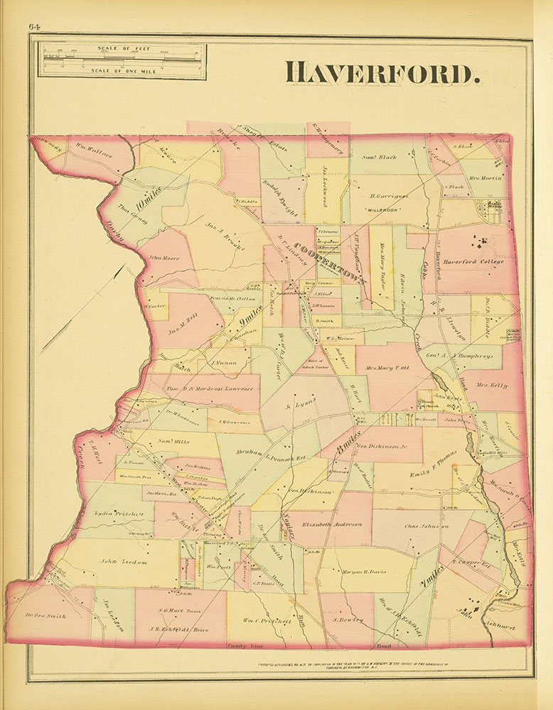 Atlas of Philadelphia and Environs, Page 64