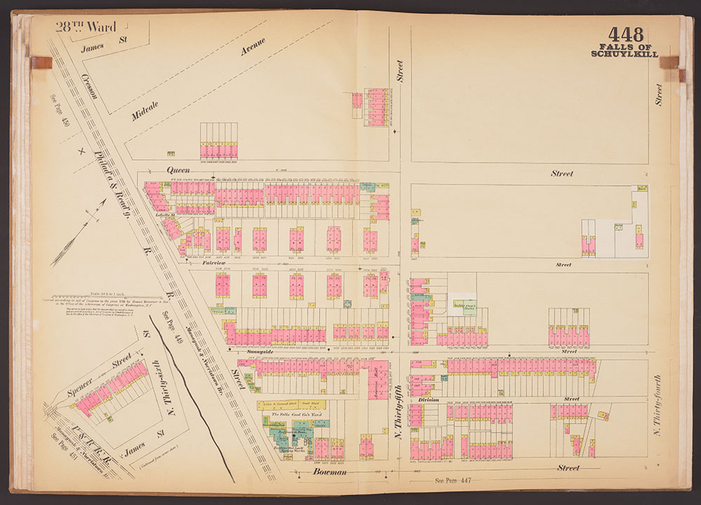 Insurance Maps of the City of Philadelphia, 1893-1895, Plate 448
