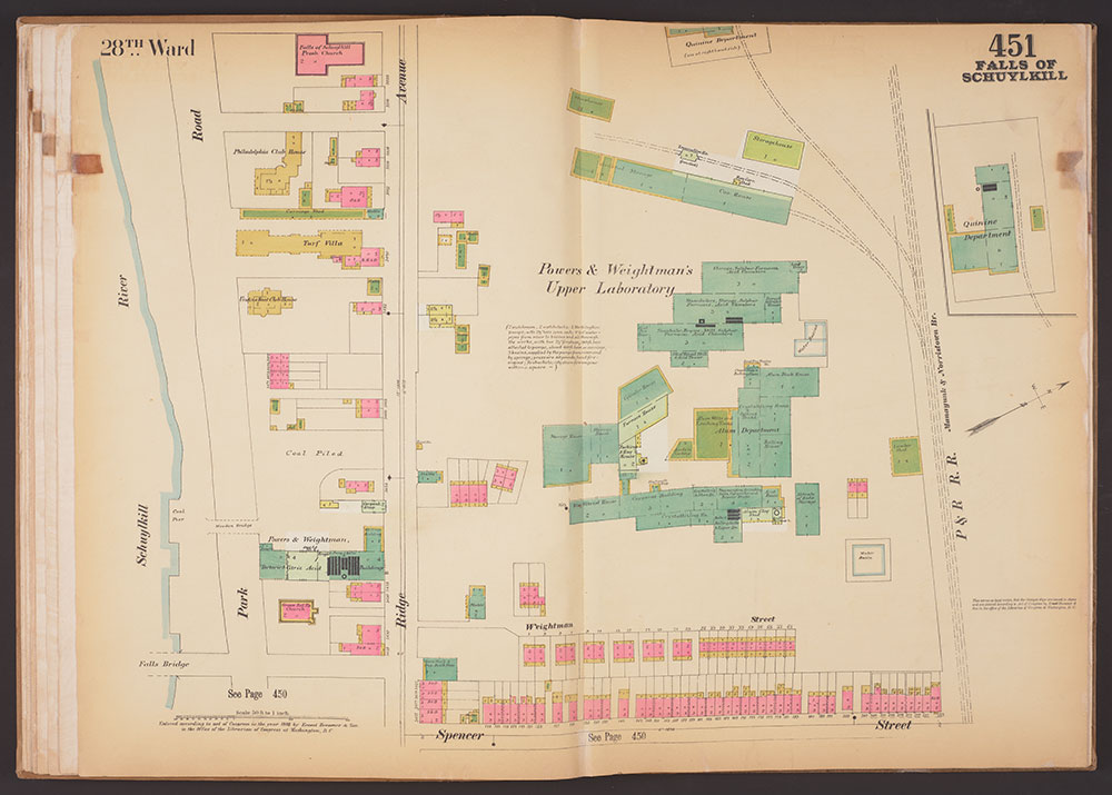 Insurance Maps of the City of Philadelphia, 1893-1895, Plate 451