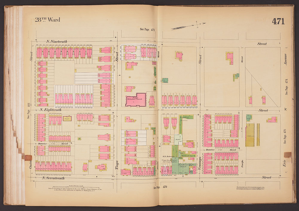 Insurance Maps of the City of Philadelphia, 1893-1895, Plate 471