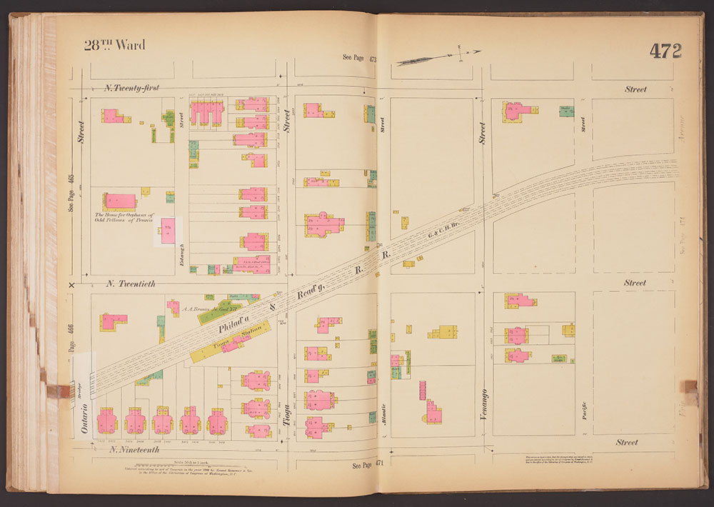 Insurance Maps of the City of Philadelphia, 1893-1895, Plate 472