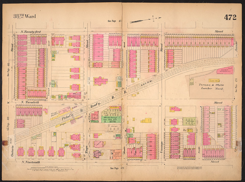 Insurance Maps of the City of Philadelphia, 1893-1914, Plate 472