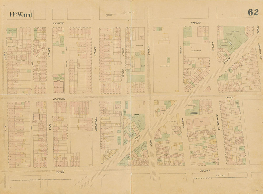 Maps of the City of Philadelphia, 1858-1860, Plate 62