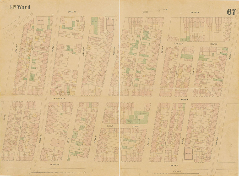 Maps of the City of Philadelphia, 1858-1860, Plate 67
