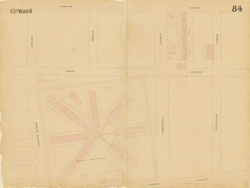 Maps of the City of Philadelphia, 1858-1860, Plate 84