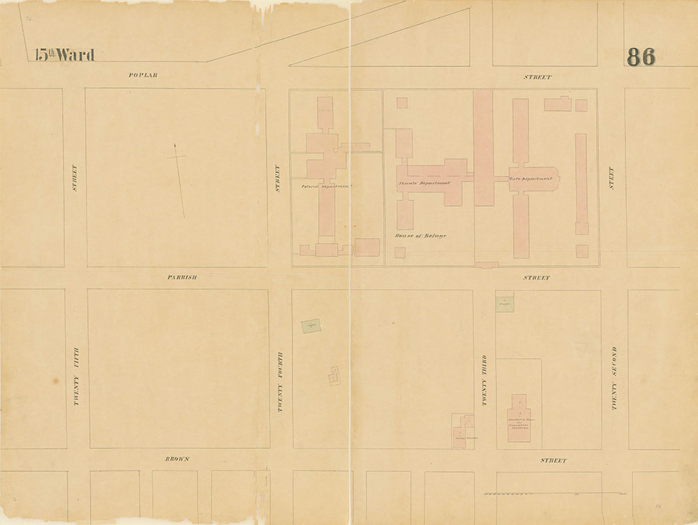 Maps of the City of Philadelphia, 1858-1860, Plate 86