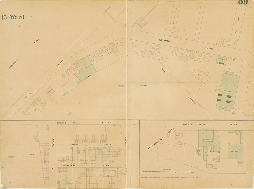 Maps of the City of Philadelphia, 1858-1860, Plate 89