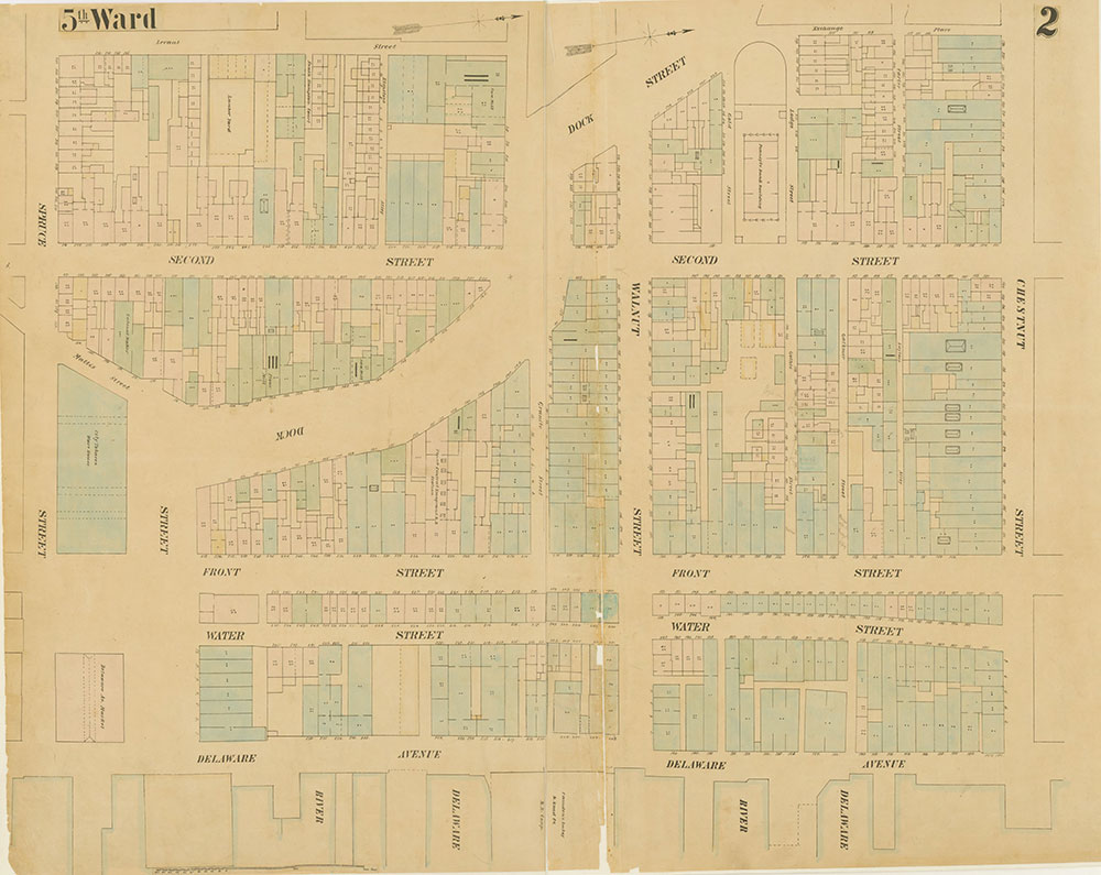 Maps of the City of Philadelphia, 1858-1860, Plate 2