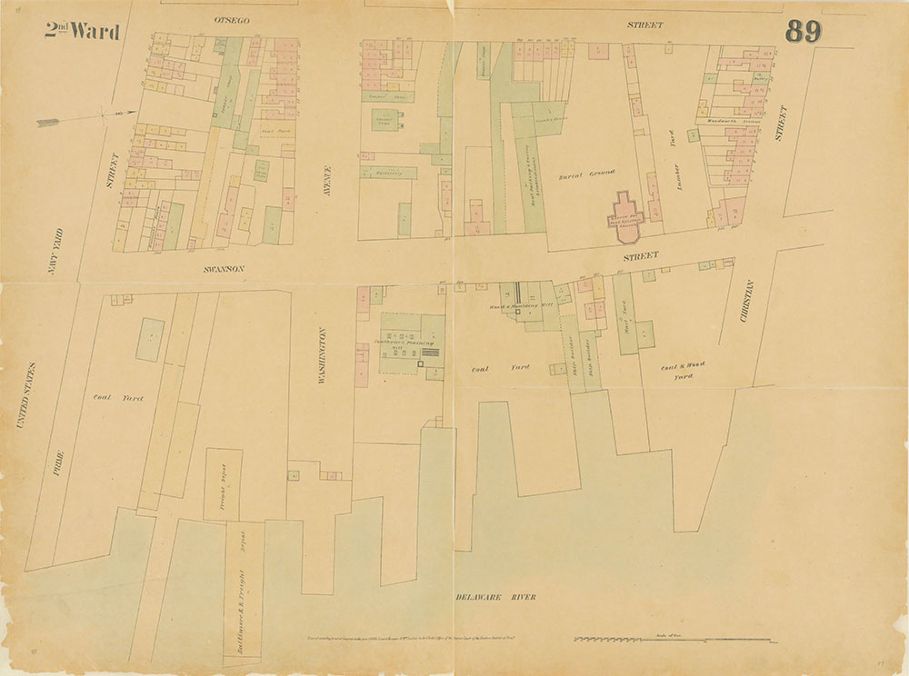 Maps of the City of Philadelphia, 1858-1860, Plate 89