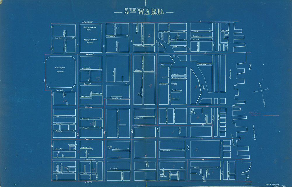 Atlas of the City of Philadelphia by Wards, Ward 5