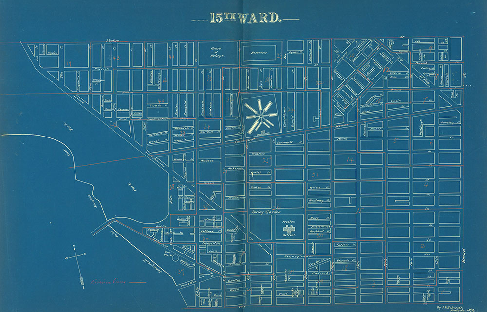 Atlas of the City of Philadelphia by Wards, Ward 15