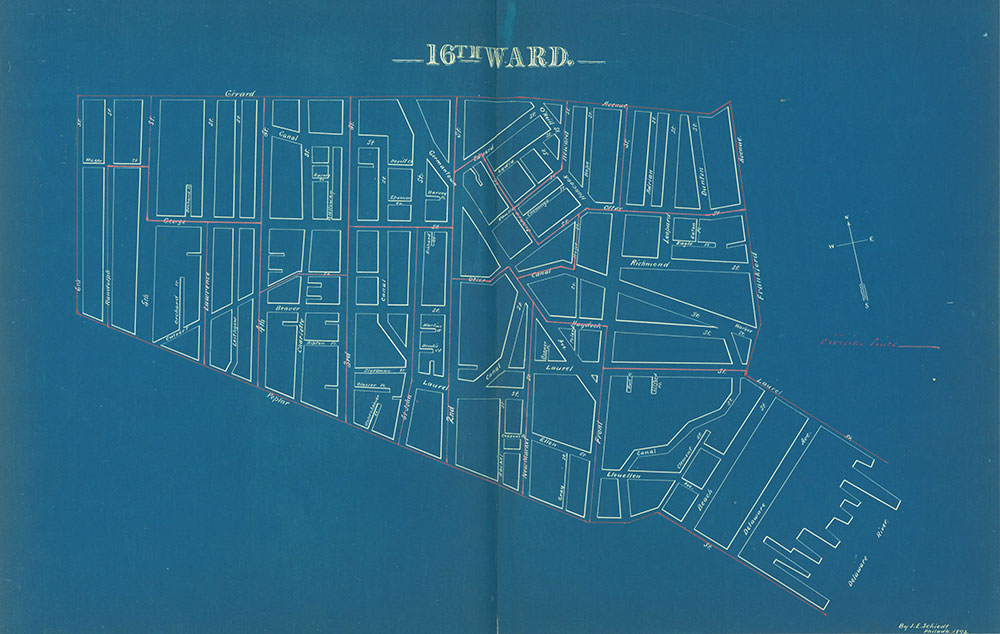 Atlas of the City of Philadelphia by Wards, Ward 16