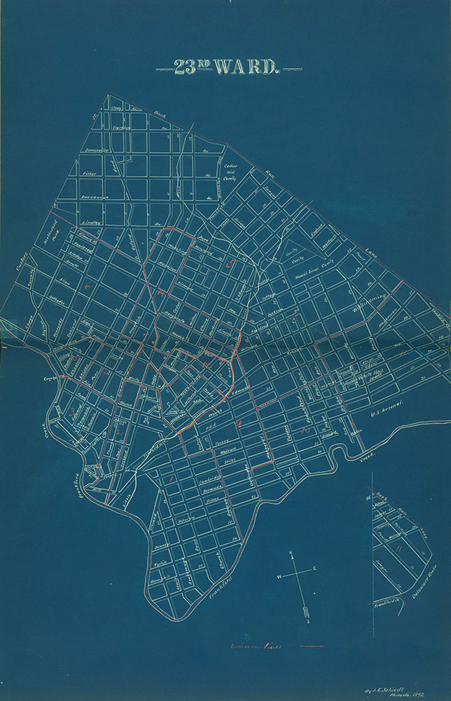 Atlas of the City of Philadelphia by Wards, Ward 23