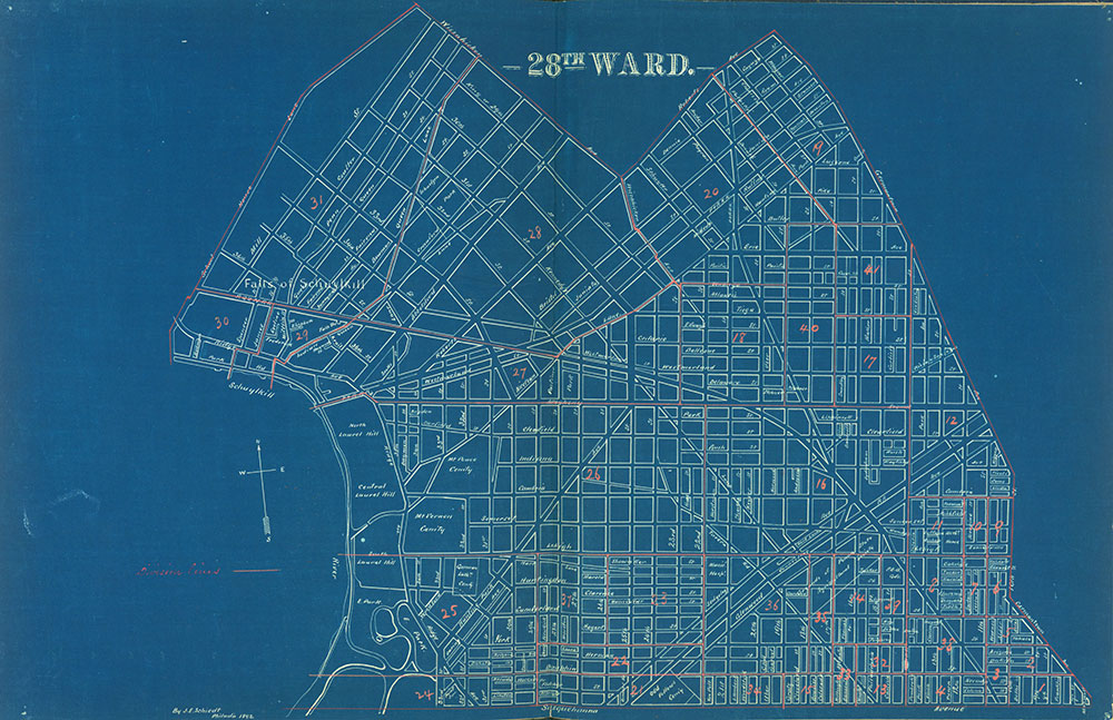 Atlas of the City of Philadelphia by Wards, Ward 28