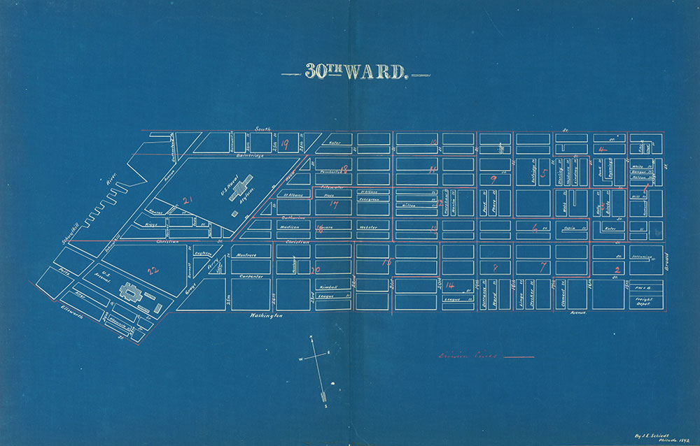 Atlas of the City of Philadelphia by Wards, Ward 30