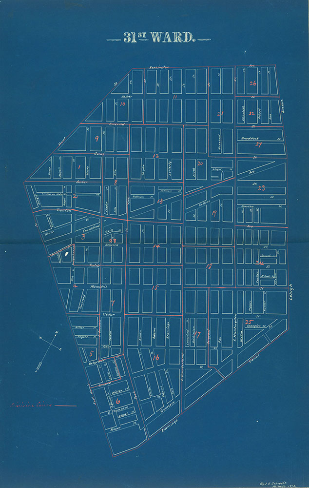 Atlas of the City of Philadelphia by Wards, Ward 31