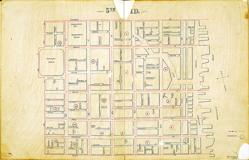 Atlas of the City of Philadelphia by Wards, Ward 5