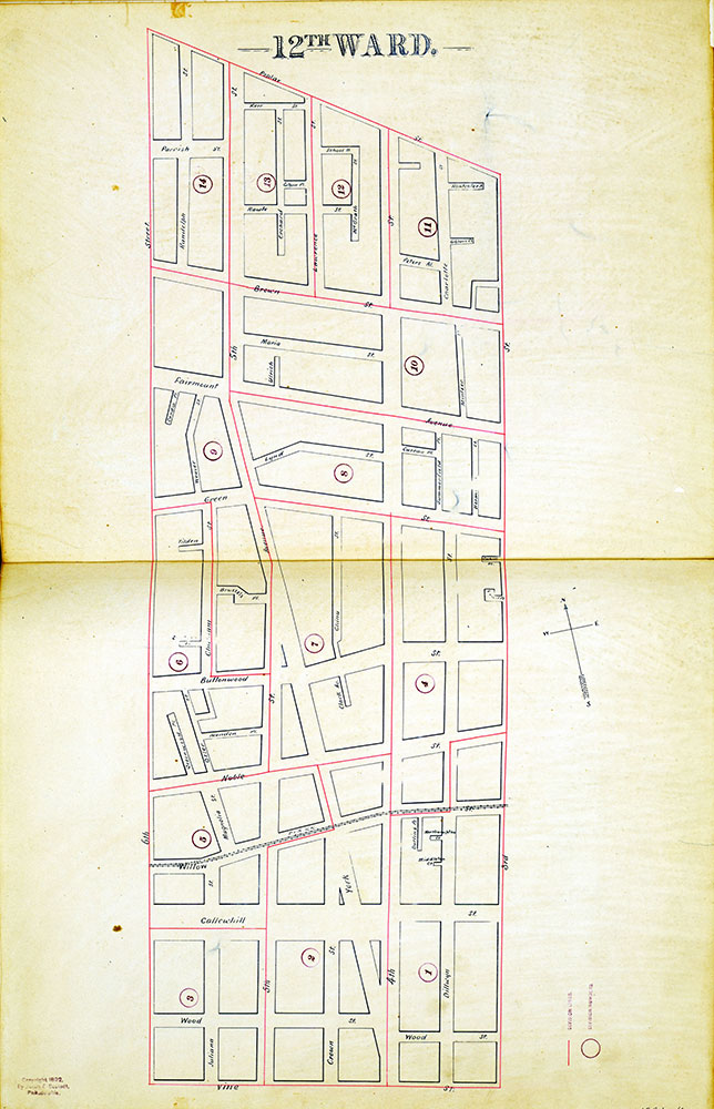 Atlas of the City of Philadelphia by Wards, Ward 12
