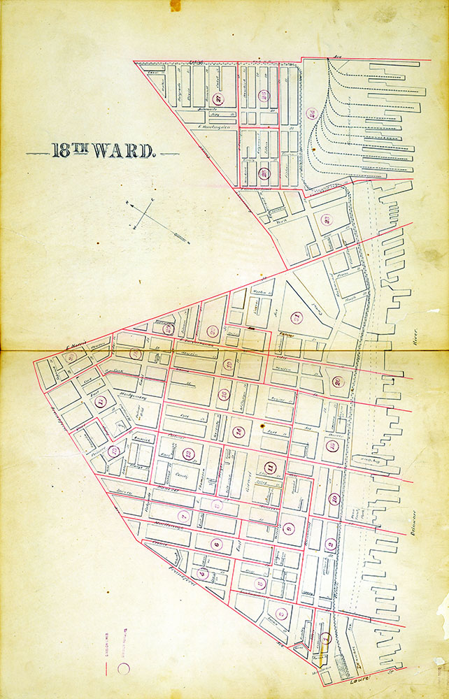 Atlas of the City of Philadelphia by Wards, Ward 18