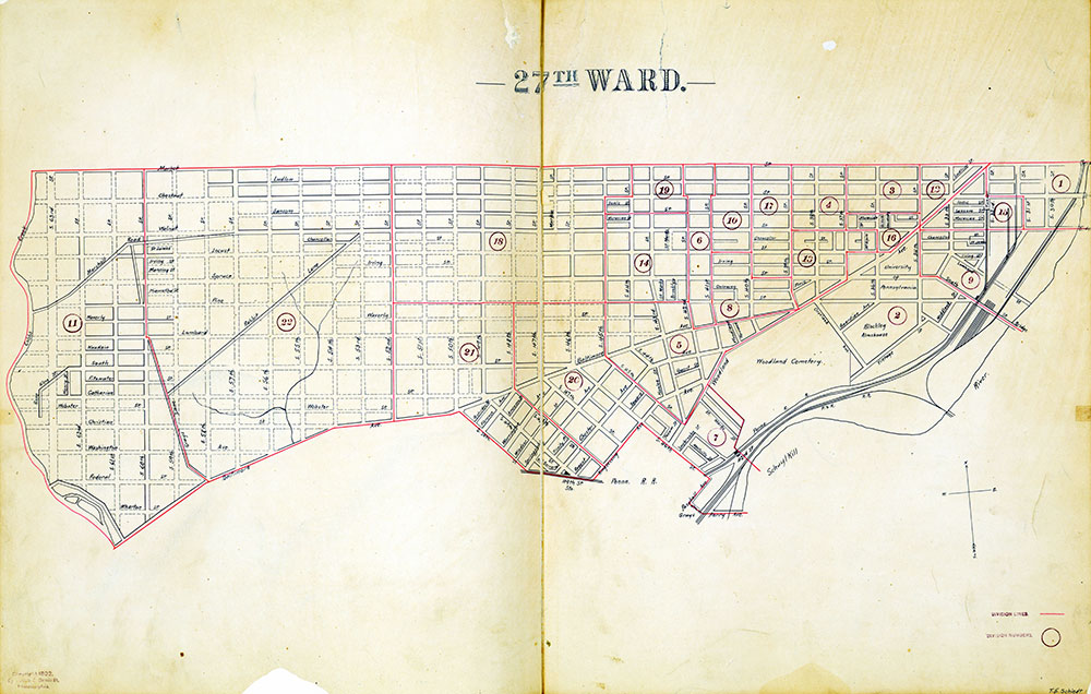 Atlas of the City of Philadelphia by Wards, Ward 27