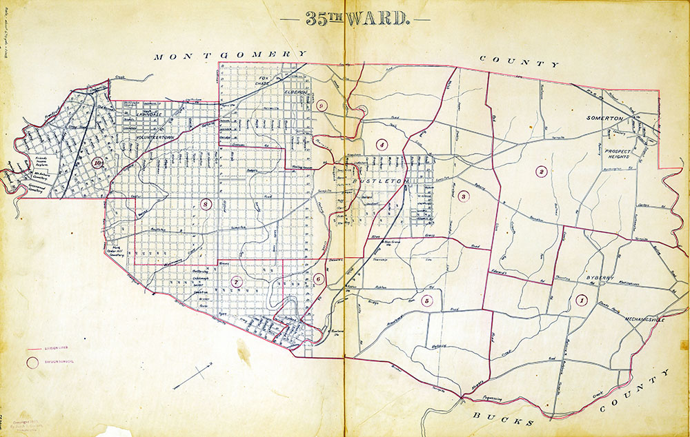 Atlas of the City of Philadelphia by Wards, Ward 35